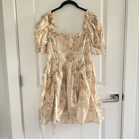 Anthropologie Selkie Puff-Sleeve Villa Romantics Mini Dress - Picture 5 of 9